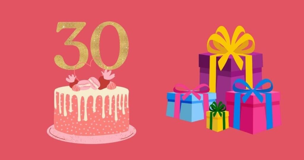 Geburtstagswünsche für 30